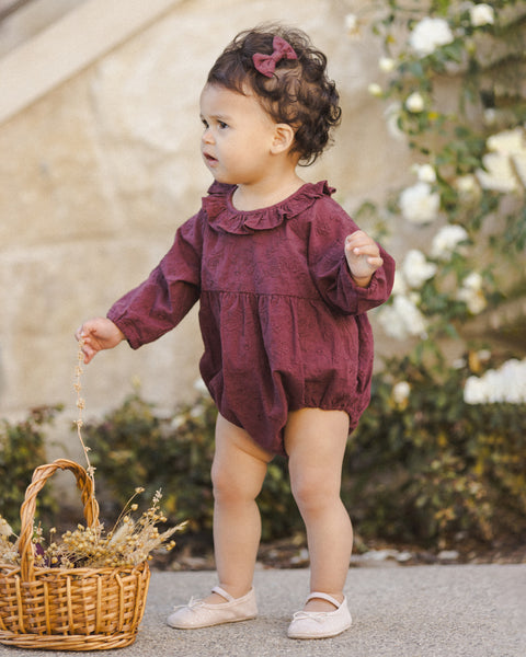 Adeline Romper | Fig - Noralee