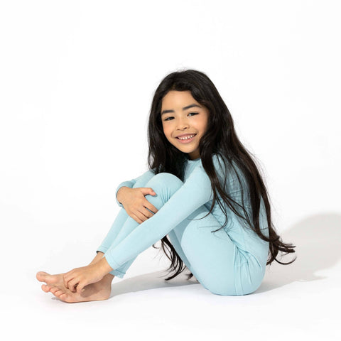 Adventure Blue Kids Bamboo Pajamas - Bellabu Bear