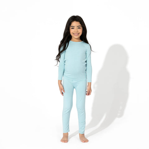 Adventure Blue Kids Bamboo Pajamas - Bellabu Bear