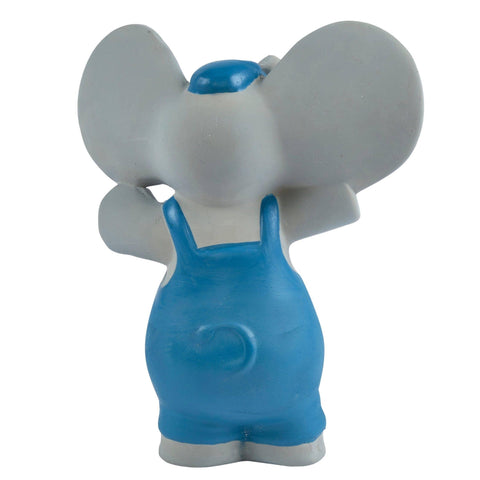 Alvin the Elephant Rubber Squeaker Toy - Tikiri Toys