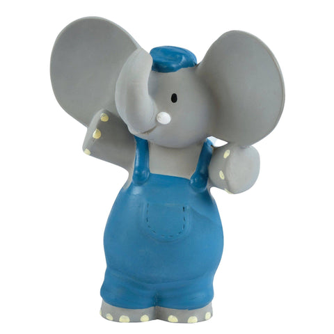 Alvin the Elephant Rubber Squeaker Toy - Tikiri Toys