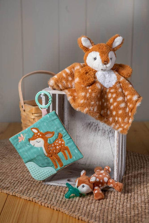 Amber Fawn Crinkle Teether - Mary Meyer