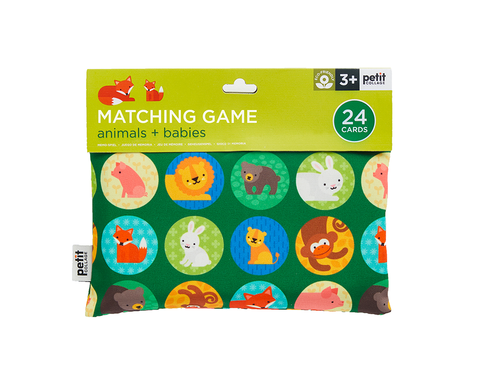 Animals + Babies Matching Game - Petit Collage