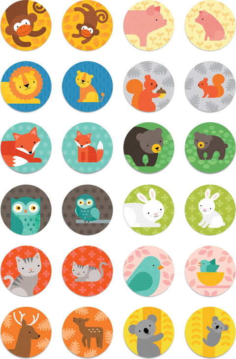 Animals + Babies Matching Game - Petit Collage