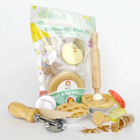 Apple Pie Play Dough Kit - Earth Grown KidDoughs