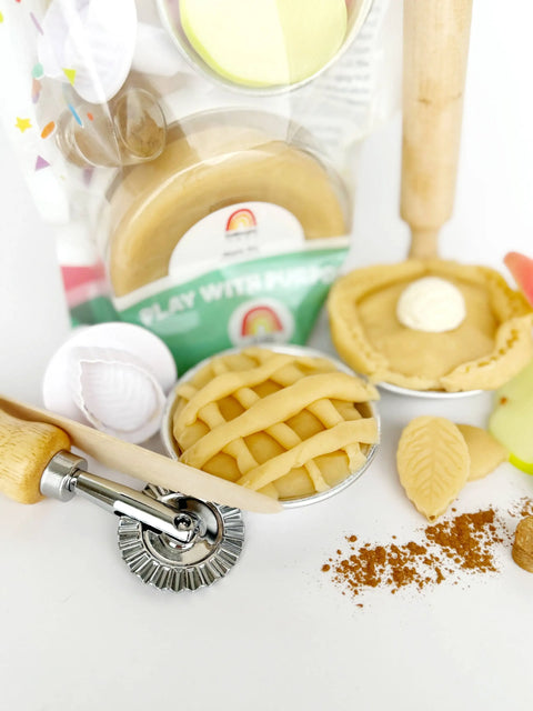 Apple Pie Play Dough Kit - Earth Grown KidDoughs