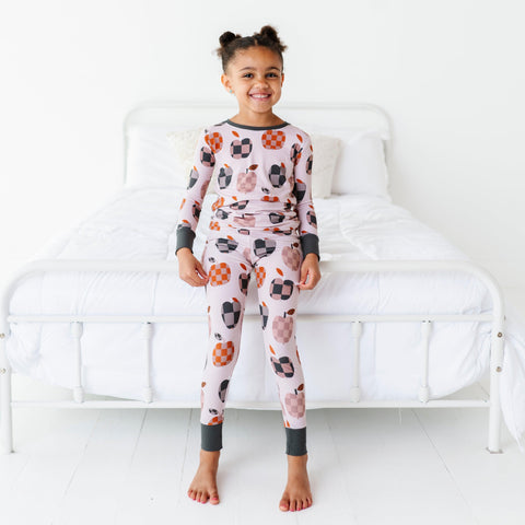 Apples Kids Bamboo Pajamas - Kiki + Lulu