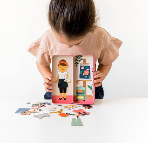 At The Studio Shine Bright Magnetic Play Set - Petit Collage