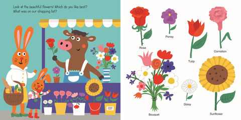 Let's Go Shopping: Farmers Market Activity Book