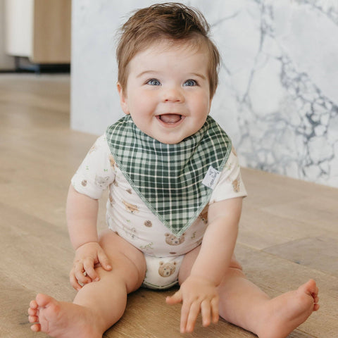 4 Pack Baby Bandana Bibs - Wilder