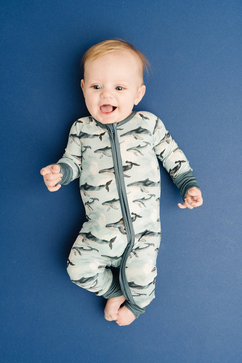 Whale Watch Bamboo Sleeper