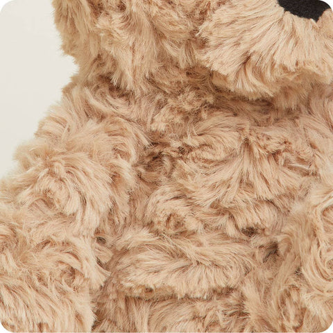 Brown Curly Bear Warmie Junior