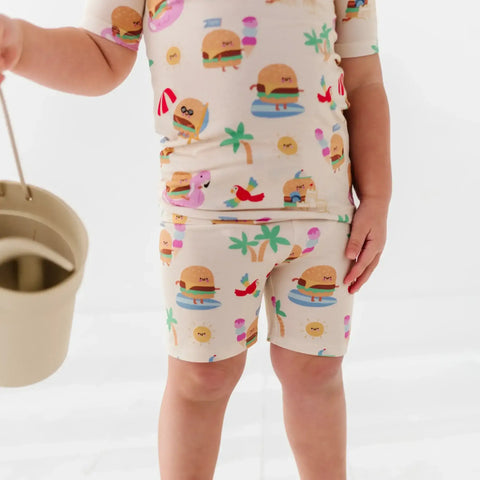 Suns Out, Buns Out Shorts Pajamas