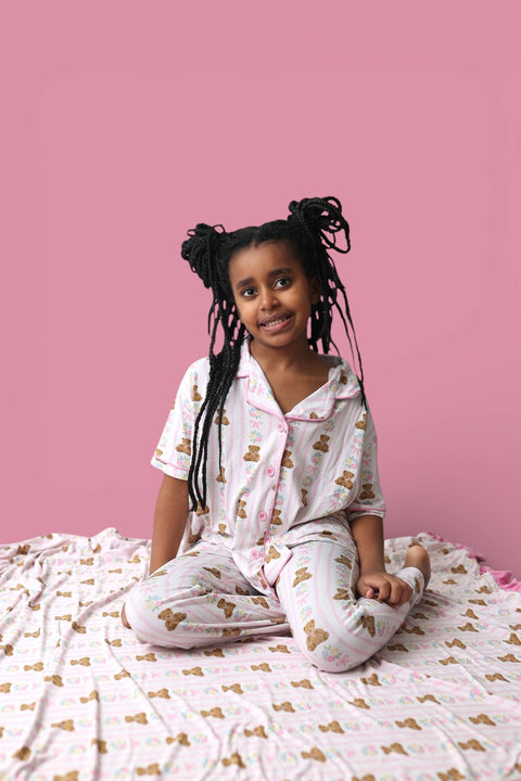 Bear-Y Blossoms Dream Girl's Flare Set
