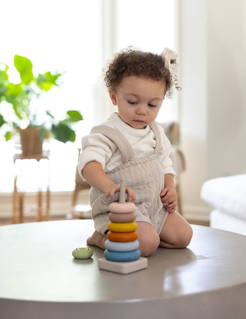 Ring Stacker Silicone Toy