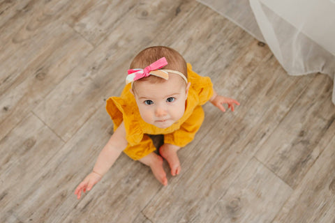Ribbon Baby Bow - Monet