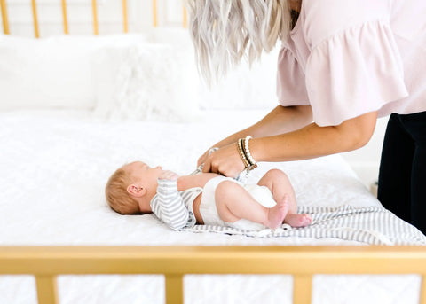 Newborn Knotted Gown - Everest