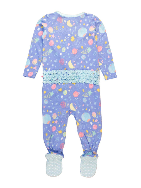 Starry Dreams Bamboo Footie Pajama