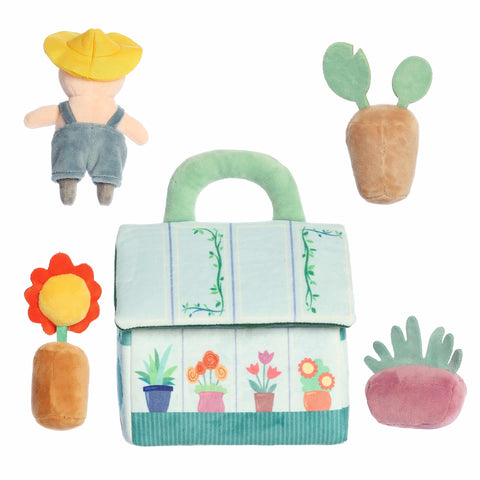 My First Greenhouse Plush Activity Set