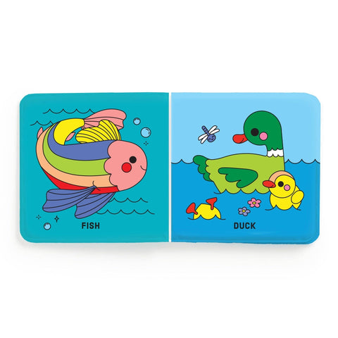 Color Magic Bath Book - Pond Friends