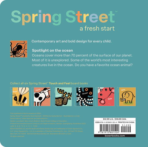 Spring Street Touch & Feel: Ocean Book