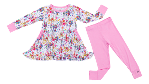 Ella Birdie Peplum Set