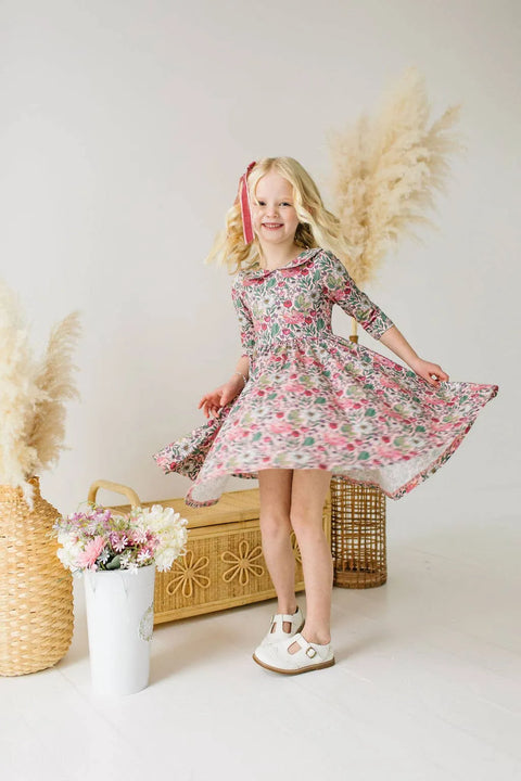 Rubina Dress in Meadow Bloom