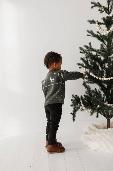 Knit Sweater - Moose