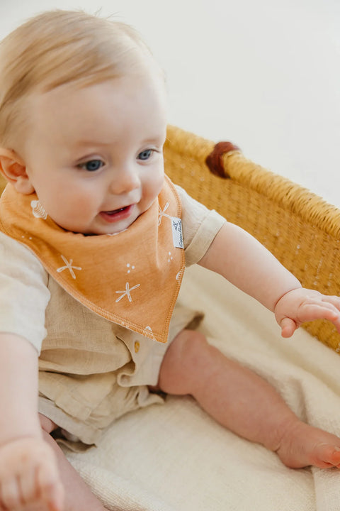 Baby Bandana Bibs - Cove - Copper Pearl