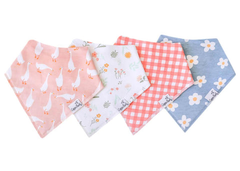 Baby Bandana Bibs - Goosie - Copper Pearl