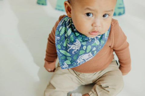 Baby Bandana Bibs - Jurassic Park - Copper Pearl