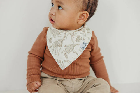 Baby Bandana Bibs - Jurassic Park - Copper Pearl