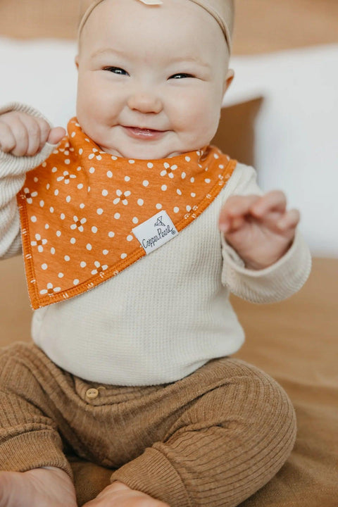 Baby Bandana Bibs - Rue - Copper Pearl