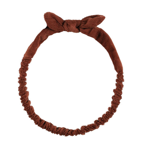 Baby Bow Headband | Brick - Rylee + Cru