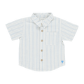 Baby Boys Jack Shirt - Riviera Stripe - Pink Chicken
