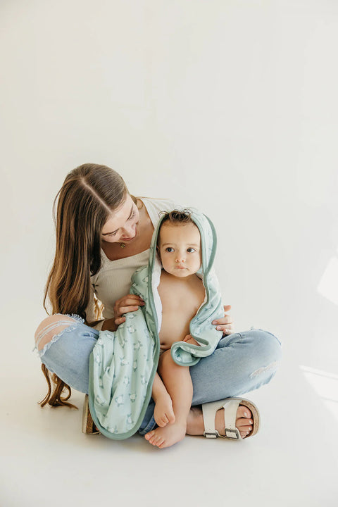 Baby Hooded Towel - Wade - Copper Pearl