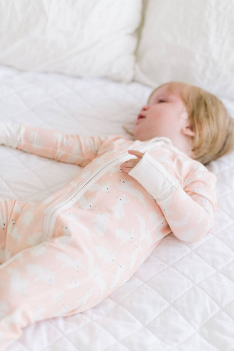 Baby Pajama in Bunny Hop - Ollie Jay