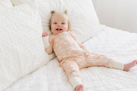 Baby Pajama in Bunny Hop - Ollie Jay