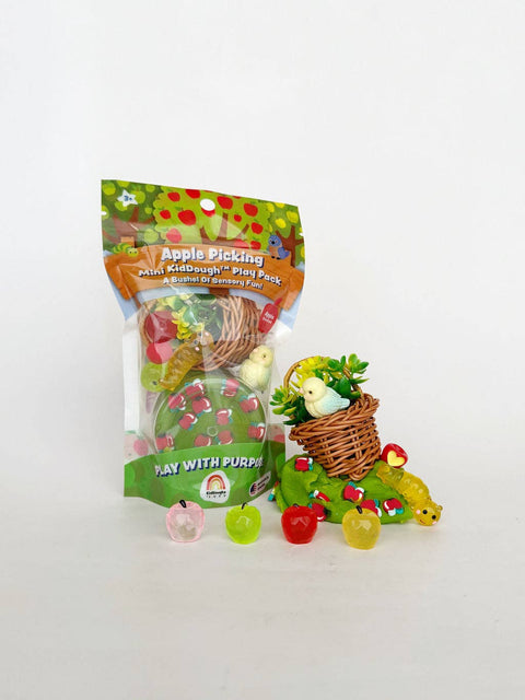 Apple Picking Mini KidDough Play Pack | Apple Scented