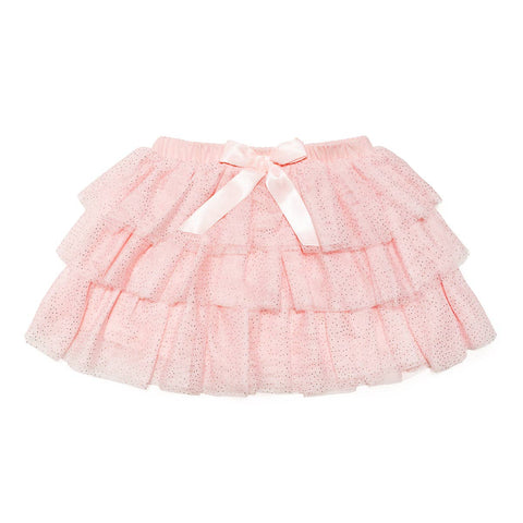 Ballet Bow Tiered Girls Tutu Skirt - Sweet Wink