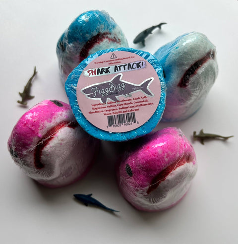 Bath Bomb: Shark Atack - Fizz Bizz LLC