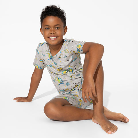 Batman Bamboo Kids Pajama Short Set - Bellabu Bear