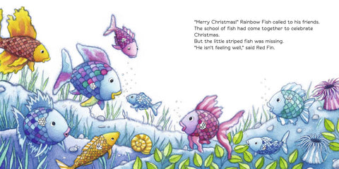 Merry Christmas, Rainbow Fish Book