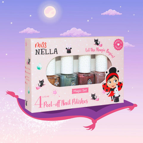 Magic Collection Pack of 4 Nail Polishes