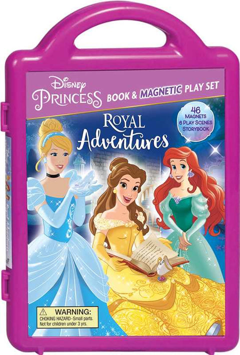 Disney Princess Book & Magnetic Playset