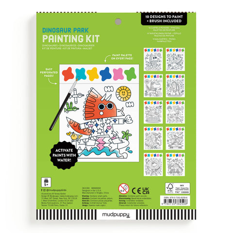 Dinosaur Park Painting Kit