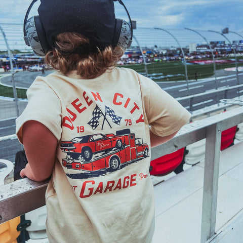 The Queen City Garage Boys Graphic Tee