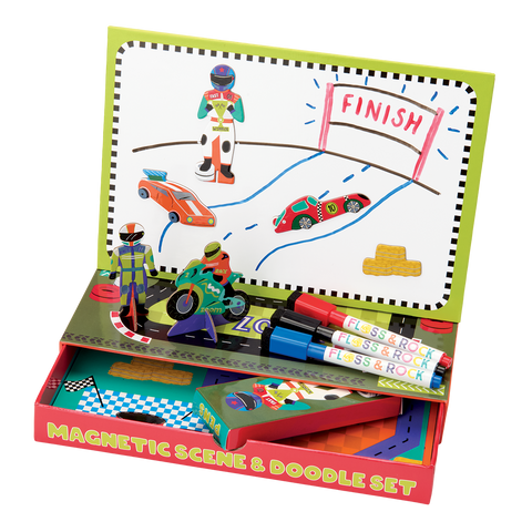 Cars Magnetic Scene & Doodle Set