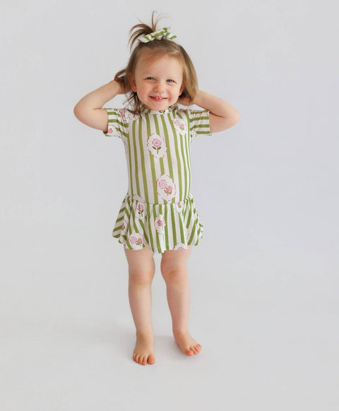 Rosie's Meadow Stripes Dream Bodysuit Dress