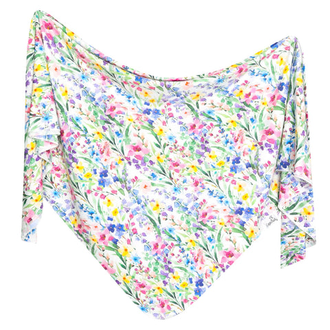 Knit Swaddle Blanket - Josie